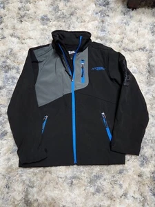 Minus Zero Shell Black Jacket Size 8 Boys - Picture 1 of 4