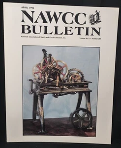 NAWCC Watch & Clock April 1994 #289 Barbezat-Baillot John Barwise OB McClintock - Picture 1 of 1