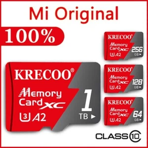 128GB 256GB 1TB Micro SD Card Memory Card TF Card +Free Adapter High Speed Lot - Picture 1 of 15