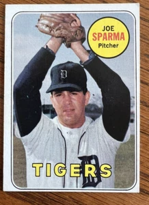 1969 Topps #488 Joe Sparma Tigers EX - Imagen 1 de 2