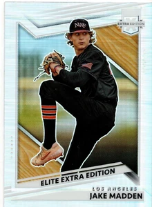 Jake Madden LA Angels 2022 Elite Extra Edition Prizm - Picture 1 of 3