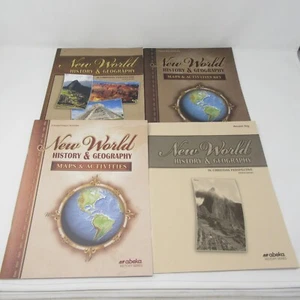 Abeka New World History & Geography Student Text Maps & Activities Answer Keys - Picture 1 of 21