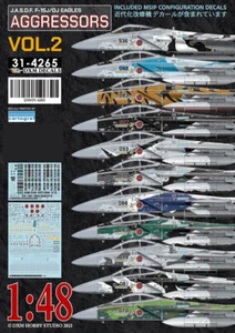 DXM Decals Decals for 1/48 JASDF Mitsubishi F-15J/DJ Aggressors Vol.2 - Bild 1 von 1