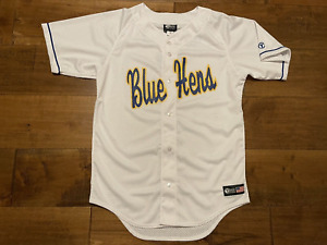 University of Delaware Blue Hens Made in USA #18 Goodwin Baseball Jersey - 40
