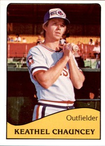 1979 Tucson Toros TCMA #19 Keath Chauncey - NM Winter Haven Dade City Florida FL