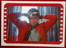 STRANGER THINGS - SEASON ONE - STICKER CARD CS-6 - SINCLAIR GOES SOLO - TOPPS