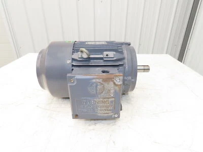 Techtop GR3-CI-TF-184T-4-B-D-5 AC Motor 5Hp 1745rpm 230/460v 3ph 184T TEFC - Image 1 of 4