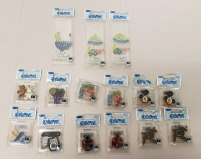 Jolees EK Success Sticko Quillettes Quilling Stickers Brand New Lot Of 15 - Image 1 of 4
