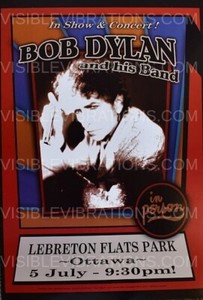 Bob Dylan Concert Poster Ottawa 2007