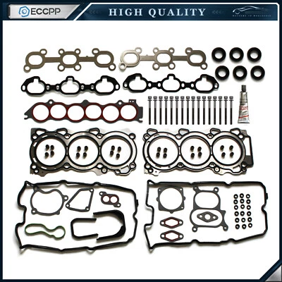 Juego de pernos de junta de culata para Nissan Altima 2002-2008 3,5 L 3498CC V6 DOHC VQ35DE Foto 1 de 4