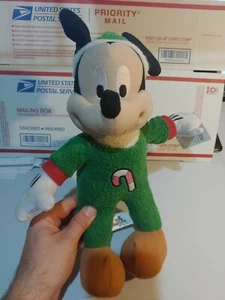 Mickey Mouse Holiday Plush w/Tags Christmas 14" Stuffed Animal DISNEY Doll - Picture 1 of 4