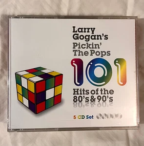 Larry Gogan 'Pickin' The Pops - 101 Hits of the 80's + 90's' - 5CD Set - Picture 1 of 9