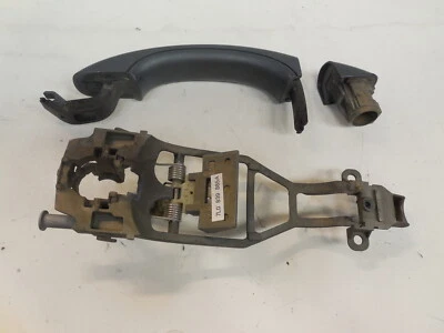 2004-10 Volkswagen Touareg Rear Left Exterior Door Handle Assembly Offroad Gray - Image 1 of 4