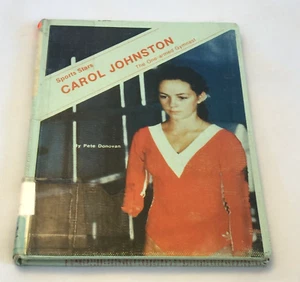 CAROL JOHNSTON ONE ARMED GYMNAST BOOK PETE DONOVAN 1983 HARDCOVER SPORTS STARS - Picture 1 of 18