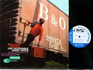 JIMMY SMITH "MIDNIGHT SPECIAL" BLUE NOTE BLP4078 MONO NY RVG Ear SINGLE DG - Picture 1 of 4