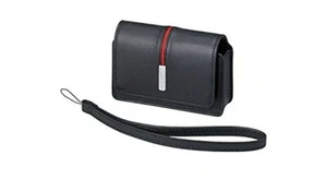 Panasonic DMW-CX550 Leather Camera Case for Lumix Series DMC-ZX /DMC-FX (Black) - Picture 1 of 4