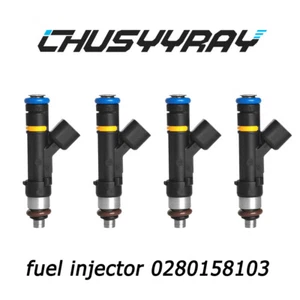 4x Fuel Injector For 2006-2012 Mazda MX-5 / 3 / 5 / 6 2.0L/2.3L 0280158103 - Picture 1 of 9