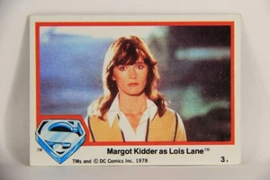 Superman The Movie 1978 Trading Card #3 Margot Kidder As Lois Lane L006022 - Picture 1 of 2