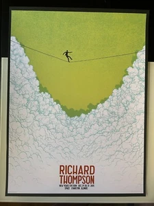 Richard Thompson 2015 Poster Signed and Numbered by Justin Santora - Picture 1 of 1