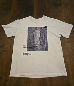 RARE Nike “Zero Gravity” Nineteen Seventy Two White Graphic The Nike Tee Med - Picture 1 of 11