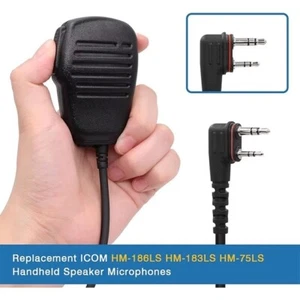 HM-186LS Microfono altoparlante per radio ICOM ID-31E ID-51E ID-52E - Foto 1 di 1