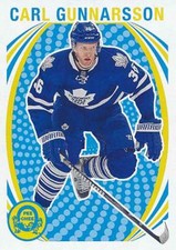 2013-14 O-Pee-Chee RETRO #43 CARL GUNNARSSON - Toronto Maple Leafs