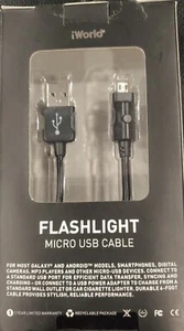 iWorld flashlight micro usb cable - Picture 1 of 5