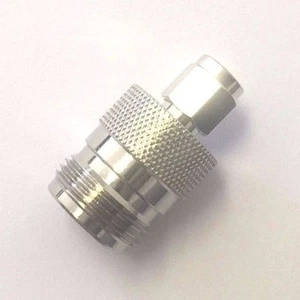 Paquete de 5 conectores adaptador coaxial RF conector macho SMA a conector hembra tipo N  - Imagen 1 de 3