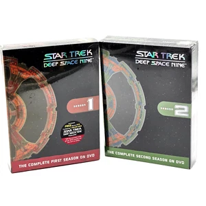 STAR TREK Deep Space Nine: Complete Seasons 1 & 2 Sealed Box Sets DVD Discs - Picture 1 of 9