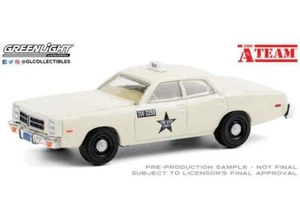 MODELLINO A-TEAM DIECAST DODGE MONACO TAXI 1978 GREENLIGHT 1/64 1:64 - Imagen 1 de 2