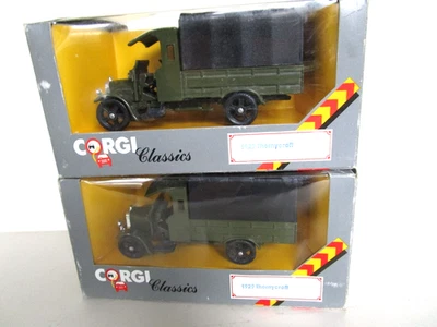 CORGI 923 THORNYCROFT 1929 VAGÓN DEL EJÉRCITO BRITÁNICO x2 Foto 1 de 4