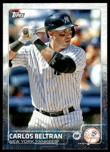2015 Topps New York Yankees #NYY-5 Carlos Beltran New York Yankees - Picture 1 of 2