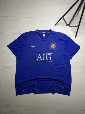 Vintage Nike Manchester United 2008/09 third soccer jersey XXXL Size Football - Image 1 of 4