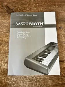 Saxon Homeschool Intermediate 4: Testing Book Grade 4 - Bild 1 von 6