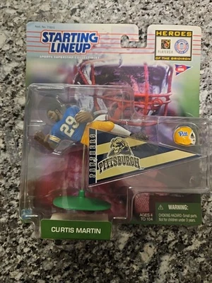 Curtis Martin Starting Lineup 1999 Figure Pittsburgh Panthers NCAA Football RB - Image 1 of 2