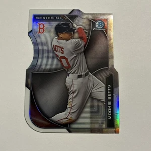Mookie Betts 2015 Bowman Chrome Series Next Die Cut Refractor Insert #SNMBE  - Picture 1 of 2