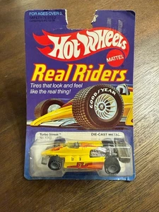 Vintage Hot Wheels Turbo Streak Real Riders Series - 4365 1982 Yellow 1:64 - Picture 1 of 6