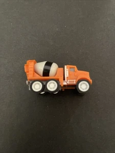 Mini camión de cemento naranja micro coche flota de bolsillo Driven Battat S16 - Imagen 1 de 6