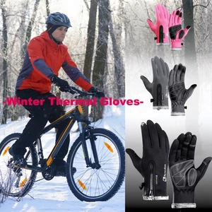 Guantes térmicos de invierno guantes con pantalla táctil yemas de los dedos a prueba de viento para hombres mujeres - Imagen 1 de 29