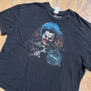 Vintage Harley Davidson Hemd Herren 3XL schwarz gruselig Clown Motorrad Biker Fahrer - Bild 1 von 10