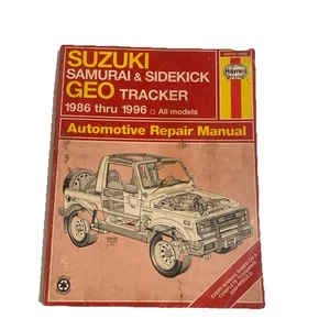 Haynes Suzuki Samurai Sidekick & Geo Tracker 1986-1993 4WD Repair Ma (FVS025860) - Picture 1 of 2
