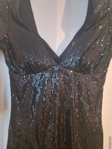 sequen black dress - Picture 1 of 5