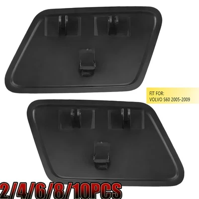 Cubierta de boquilla de pulverización de arandela de faros LH RH para Volvo C30 2007-2009 nuevo 2-10X Foto 1 de 4