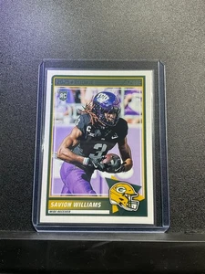 2025 Panini Score Savion Williams #54 Base Rookie Green Bay Packers (RC) - Bild 1 von 2