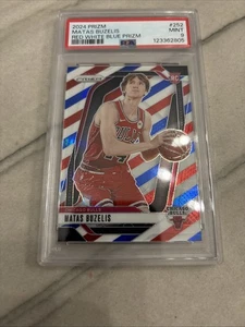 2024-25 Panini Prizm - Matas Buzelis #252 Red White & Blue Prizm (RC) - Picture 1 of 2
