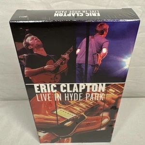 Eric Clapton Live in Hyde Park London 1996 Concert Factory SEALED VHS Tape 1997 - Imagen 1 de 7