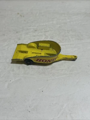 Remolque para motocicletas Honda Matchbox No.38 SOLO *ENVÍO GRATUITO* Foto 1 de 4