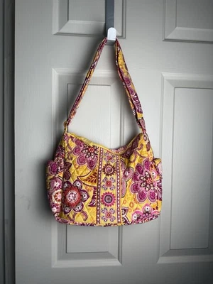Vera Bradley Bali Dorado Sobre la marcha Bolso de hombro Bandolera Cartera Bolso de mano Usado en Excelente Condición Foto 1 de 4
