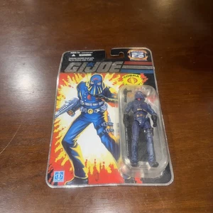 Figura de acción GI Joe 25 aniversario Cobra Leader Commander lámina - Imagen 1 de 7
