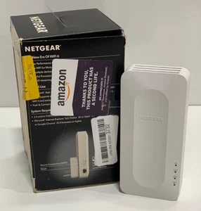Netgear EAX12 AX1600 WiFi 6 Mesh Wandstecker Range Extender - Weiß - Bild 1 von 2